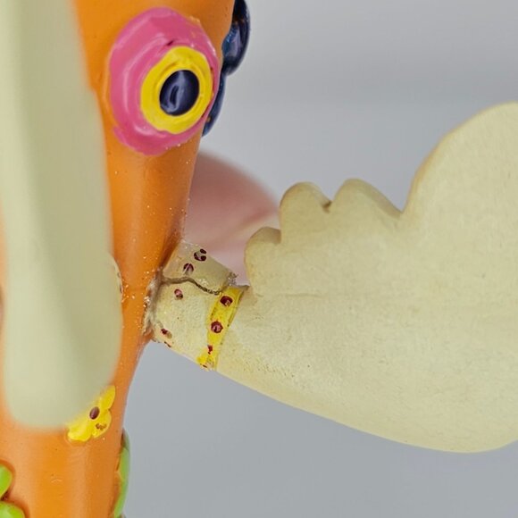 Cow Parade Mini Cow Angelicow By Liz Lomax #20102 *REPAIRED* - Picture 8 of 9